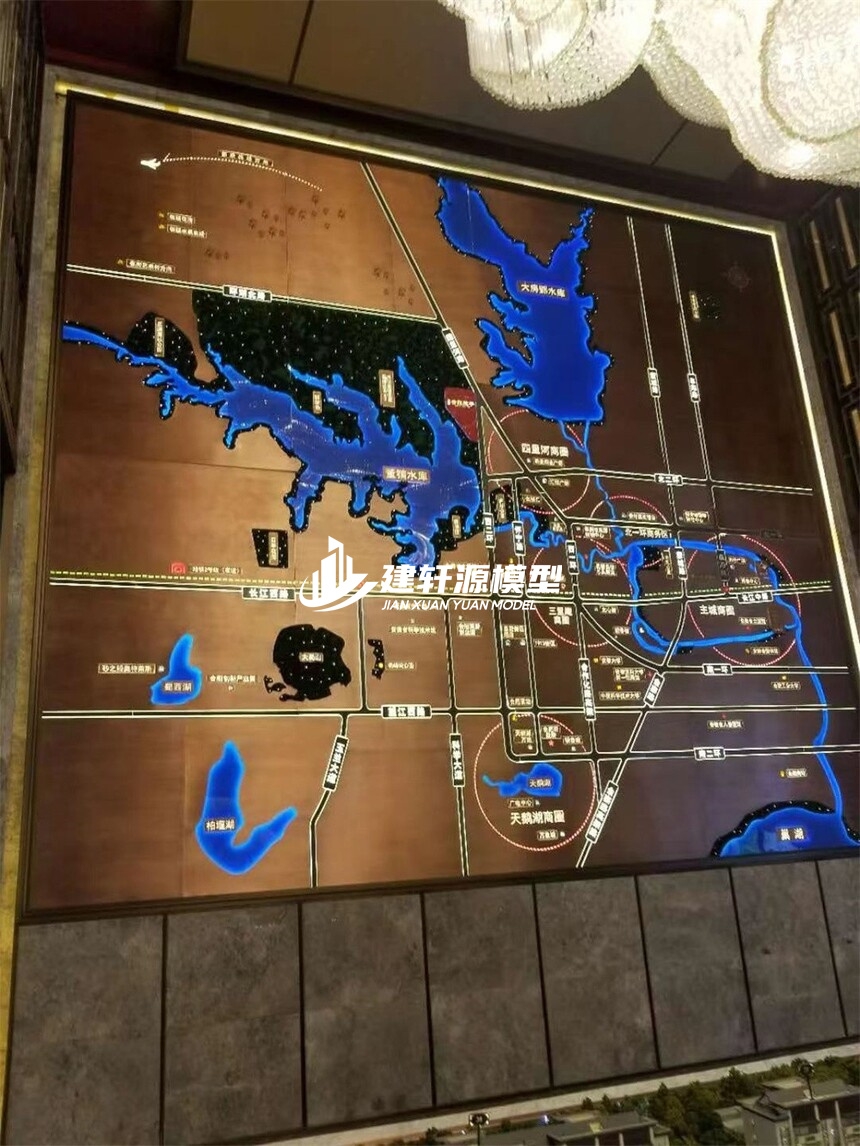 永州区域壁挂模型制作